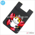 2016 Promotion multi gift card holders 3m sticker silicone card holder with logo